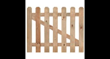 Tuinhekdeur geimpregneerd grenen 80 x 100 cm