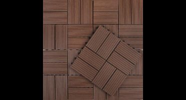 Vlondertegel Premium 30 x 30 cm composiet coffee