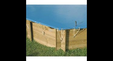 Afdekzeil voor zwembad rechthoekig - Afdekzeil 500 x 800