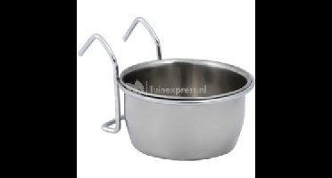 Rvs coop cups met houder - 12.5 cm