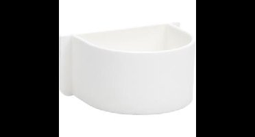 Papegaaien eet en drinkbakje