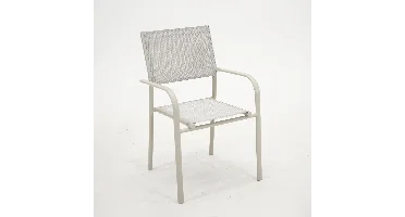 Duca stapelstoel dining crème