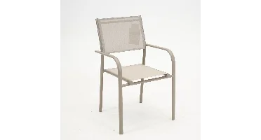 Duca stapelstoel dining zand