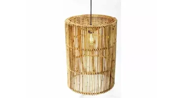 Lamp Rotan - rond