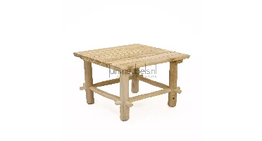 Loungetafel teak - 60x60 cm