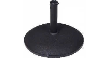 Parasolvoet 25kg Zwart beton