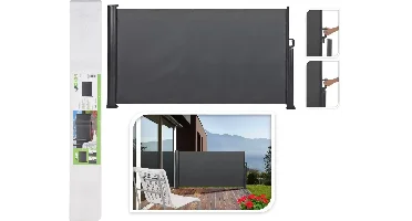 TERRAS WINDSCHERM 300X160CM