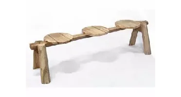 Tuinbank Teak naturel