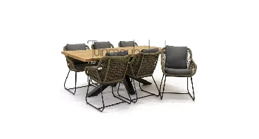 Tuinstoel Portofino olijf groen met Spectral 200