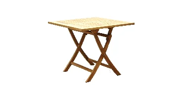 Tuintafel Milton teak vierkant - 90x90x76 cm