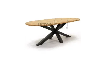 Tuintafel Mistral teak ovaal spinpoot 220 cm van Vita