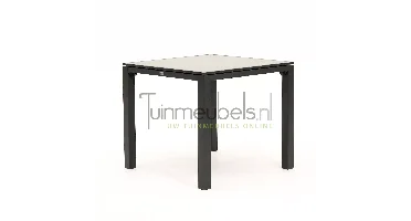 Tuintafel Romane vk keramiek grijs L80B80 cm