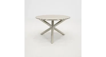Tuintafel Rotonda 120 cm crème