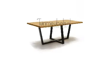 Tuintafel Spectral U-poot teak L200B100cm