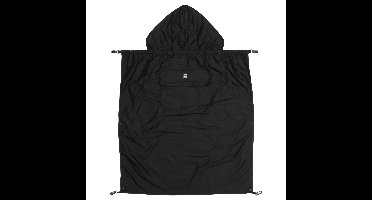Regenhoes Buikdrager Dooky Carrier Black