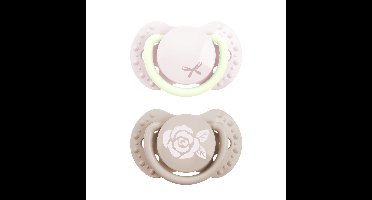 Fopspeen Difrax Dynamic Newborn Pink Babyshower