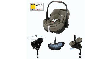 Autostoel Maxi-Cosi Pebble 360° Pro2 Slide Tech Twillic Truffle