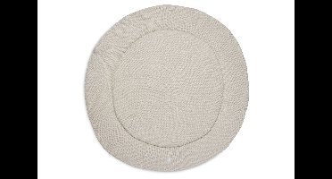 Boxkleed Rond Jollein Basic Knit 95cm Nougat