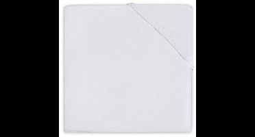 Hoeslaken Ledikant Jollein 60x120 Jersey Wit