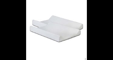 Aankleedkussenhoes Jollein Badstof Wit 2-Pack