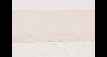 Laken Wieg Jollein 75x100 Ruffle Natural