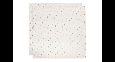 Multidoek Jollein Hydrofiel 115x115 Nijntje Olive Green 2-pack