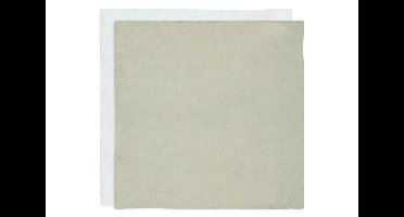 Multidoek Jollein Hydrofiel 115x115 Olive/Green/Ivory 2-pack