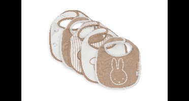 Slabber Jollein Waterproof Jersey Nijntje Heads 5-pack