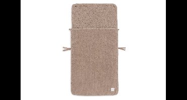 Voetenzak Autostoel Jollein Cloudy Rib Milky Coffee