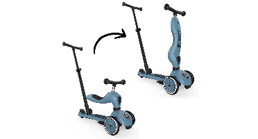 Step Scoot&Ride Highwaykick 1 Push&Go Steel