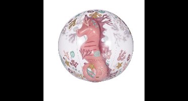 Strandbal Little Dutch Ocean Dreams 3D Roze