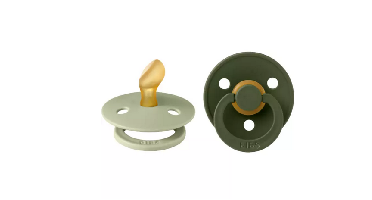Fopspeen BIBS Anatomical Sage/Hunter Green 0-6mnd 2st
