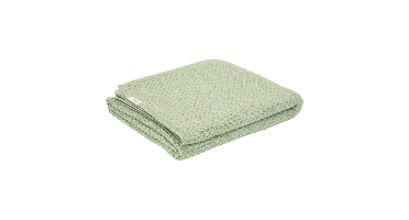 Deken Wieg Little Dutch Pure Sage Gebreid
