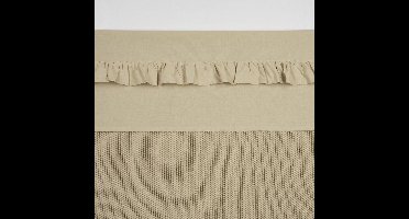 Laken Ledikant Meyco Ruffle Sand