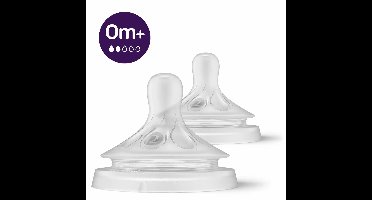 Flesspeen Philips Avent Natural 3.0 +0mnd 2-pack