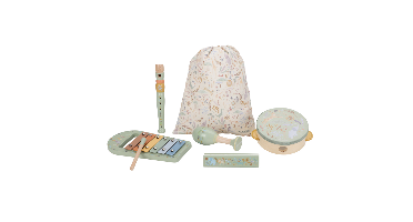 Muziekset Little Dutch Safari Friends Groen