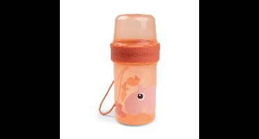 Snackbeker Done by Deer To Go 2-Way Container Ozzo Papaya