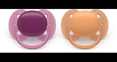 Fopspeen Philips Avent Ultra Soft Fuchsia Perzik +18mnd