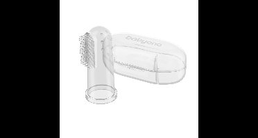 Vingertandenborstel Babyono Transparant