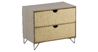 Opbergdoos Edco Rotan 2 Lades