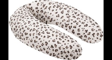 Voedingskussen / Zwangerschapskussen Doomoo Buddy 180 cm Leopard Cream