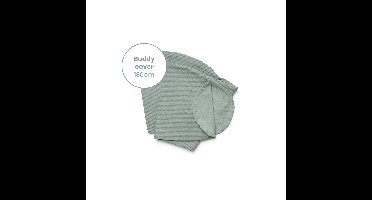 Voedingskussenhoes Doomoo Buddy Corduroy Green
