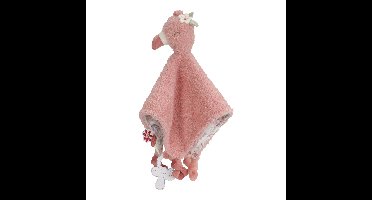Knuffeldoekje Little Dutch Safari Friends Flamingo