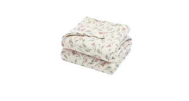 Luiers Meyco Pre Washed Flower Multicolour 2pack