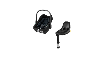 Autostoel Maxi-Cosi Pebble S Tonal Black met Isofixbase Familyfix S