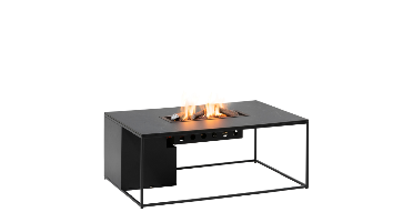 Cosidesign Line 120 zwart/keramiek 120x80x47 cm OP=OP- - Keramiek- Cosi Fires