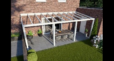 Verasol Greenline XXL aluminium veranda 800x330 cm glasdak Aluminium Verasol