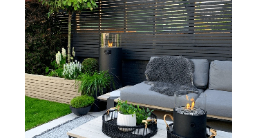 Cosiscoop Pillar Black Ø35x106 cm - Hoofddorp Showmodel