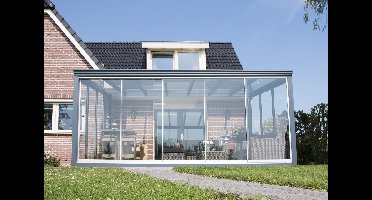 Verasol Glasschuifwand Greenline 3 spoor breedte 250 cm Verasol