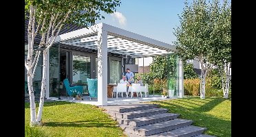 Verasol Cube aluminium veranda 700x350 cm glasdak Aluminium Verasol